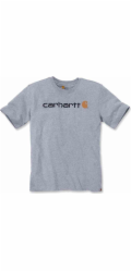 Carhartt Tričko Core Logo šedé