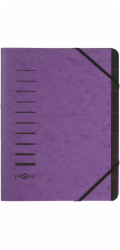 Penword PAGNA Ordnungsmappe 7 Fächer 1-7 lilek