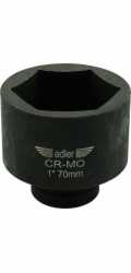 Adler ADLER Rázový nástrčný klíč 6-úhlový 1 70 mm krátký