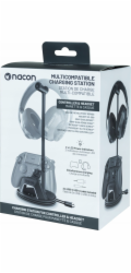BigBen Nacon Multi Charge Stand melna - Ladesanas stacija controlerim