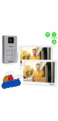 EVOLVEO DoorPhone 20-2W - 2 drátový videotelefon s aplikací pro dvě domácnosti a 32GB pamětí