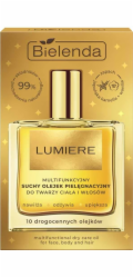 Bielenda Lumiere multifunkční suchý olej na obličej, tělo a vlasy 50 ml