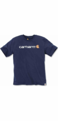 Carhartt Tričko Carhartt Core Logo námořnicky modré