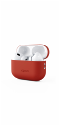 EPICO silikonové pouzdro pro Airpods Pro 2 - červené