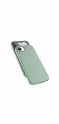 Epico Mag+ Silicone Case Pro pro iPhone 16e - Mátově zelená