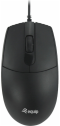 Equip Kancelářská myš 245117, pro praváky i leváky, optická, USB typu A, 1200 DPI