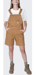 Carhartt Krátké montérky Rugged Canvas Brown