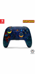 PowerA Bezdrátová podložka SWITCH Enhanced Lumectra PAC-MAN Neon Arcade
