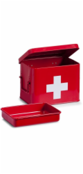 Zeller Kovová lékárnička, 22x16x16 cm, ZELLER