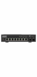 QNAP switch QSW-L3208-2C6T (6x 10GbE port, 2x 10G SFP+/NBASE-T Combo, Lite Managed)