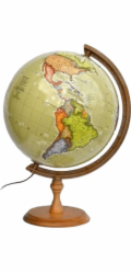 Zachem Globe 320 Politické, osvětlené