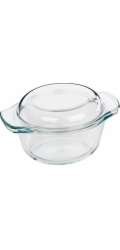 Kuchenprofi zapékací pekáč s poklicí, borosilikátové sklo, průměr 18 x 11,5 cm