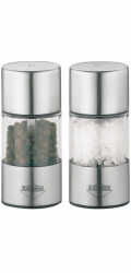 Kuchenprofi Küchenprofi Vídeň - Mlýnek na pepř a sůl s keramickým mlecím mechanismem 8,5x4 cm 2 ks.