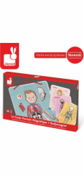 Janod Magnetické puzzle Lidské tělo (J05491)