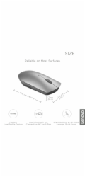 Lenovo Yoga Bluetooth Silent Mouse (Tidal Teal)