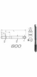 Fanar TAPS M 8 DIN-371B LH (6H) HSSE 800