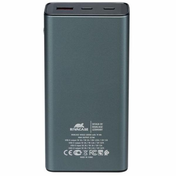 RivaCase POWER BANKA USB 20000MAH/VA1022