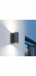 Steinel L940 S PIR fasádní svítidlo bez senzoru, s Bluetooth 14,5W 2xGU-10 3000K, 1240lm IP44 IK03 230V antracitová / hliníková, plastová