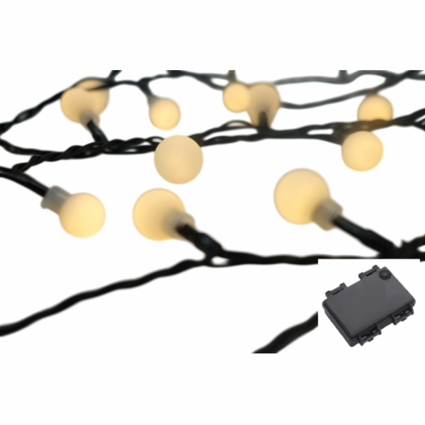 Žárovka dívka. Christmas Touch Micro, 4 m, studená bílá, ...