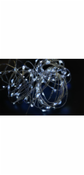 Žárovka dívka. Christmas Touch Micro, 50 m, studená teplota, 500 LED.