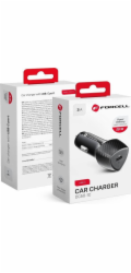 ForCell Autonabíječka FORCELL CARBON Type C 3.0 PD20W CC50-1C černá (celkem 20W)