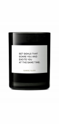 Candly&Co Sójová svíčka ve skle, Stanovte si cíle, které vás děsí, vůně č. 4, 250 g