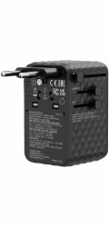 Verbatim univerzální cestovní adaptér Charge’n’Travel 170W, černá