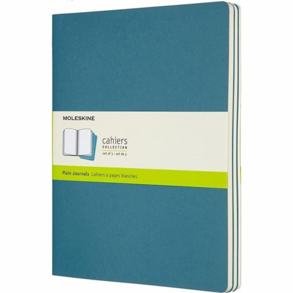 Moleskine Sada 3 hladkých zápisníků Cahier Journals 19x25