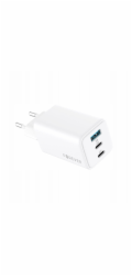 XO Forever GAN PD TC-08-65AC 65W 2x USB-C USB bílý
