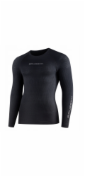 Brubeck Pánské tričko s dlouhým rukávem 3D PRO LS1595M, černé, XL