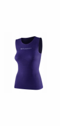 Brubeck TA1055W Dámské tričko 3D PRO bez rukávů fialové, velikost L