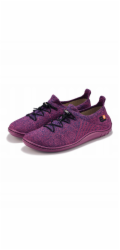 Brubeck Dámské barefoot merino boty SH5004W švestkovo-fuchsiové 41