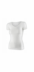 Brubeck SS1398W Dámské tričko s krátkým rukávem COMFORT MERINO krémové XL