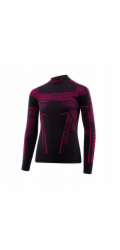 Sefa Verlag LS1612J Dětská mikina THERMO JUNIOR černá/fuchsiová 152/158