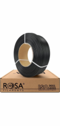 ROSA-PLAST Filament Rosa3D PETG CarbonLook 1,75 mm 1 kg - součástí balení s opakovaně použitelnou cívkou - Černá