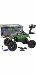 LeanToys Dálkově ovládané auto R/C 2,4 GHz 1:18 Zelené