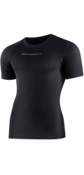Brubeck Pánské 3D PRO tričko s krátkým rukávem SS1374M, černé, velikost S