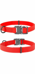 Collar Obojek WAU pro psy voděodolný XL 2,5/38-58cm PVC červený