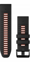 Garmin Garmin Ersatzarmband QuickFit 26mm silikonový grafit/oranžový