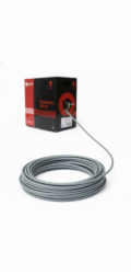 C-TECH Eth kabel UTP drát CCA c5e 305m, šedá