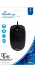 MediaRange Kancelářská myš MROS211, pro praváky i leváky, USB typu A, optická, 1000 DPI