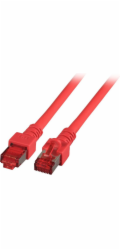 EFB patchcord, 7,5 m, S/FTP, Cat6, PIMF, červený (K5512.7,5)