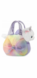 FANCY PALS Plyšová kočka AURORA v sáčku, 20 cm