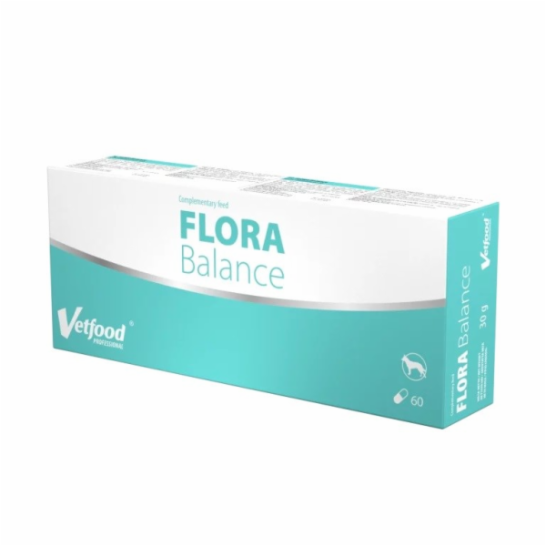 VETFOOD Flora Balance - doplňky stravy pro psy - 60ks