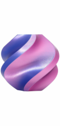 BambuLab Bambu Lab PLA Silk Dual Color Filament 1,75 mm 1 kg - součástí balení je opakovaně použitelná cívka - Neon City
