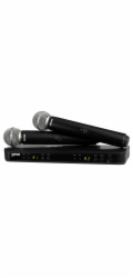 Shure BLX288E/SM58-H8E - bezdrátový systém s přijímačem a dvěma mikrofony SM58