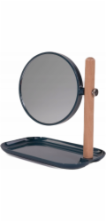 Eleganza Kosmetické zrcátko s kovovým táckem