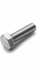 Koelner Šroub s plným závitem DIN 933 8x16mm A2, 4 ks - 16bl