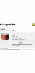 Klingspor KLINGSPOR ROLE PAPÍRU PS18E 150mm 36mm tlustý (30m)