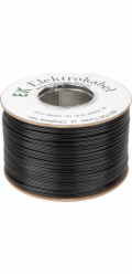 LP Reproduktorový kabel SMYp 2 x 0,75 mm černý 100 m